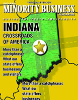 Indiana Minority Business Magazine Logo Image