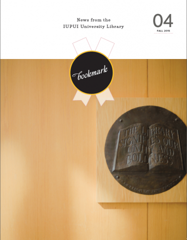 Cover of Fall 2015 Issue of Bookmark